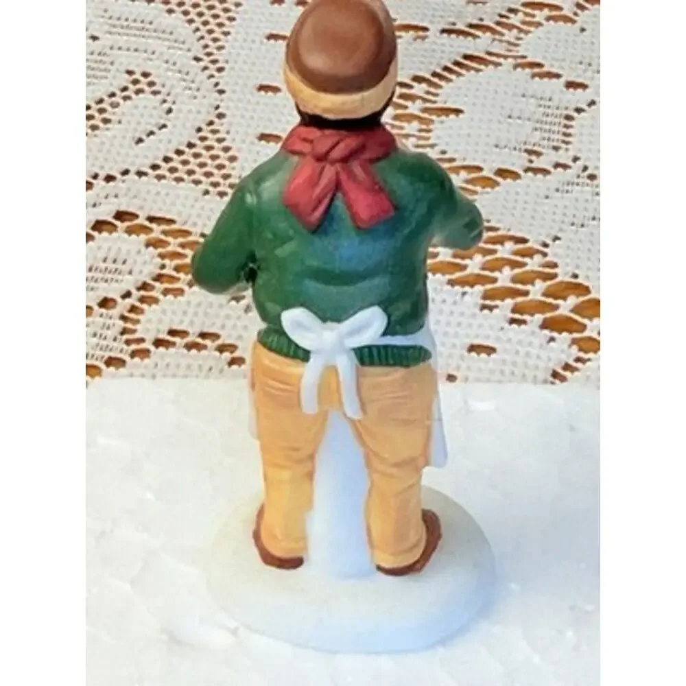 Department 56 Hot Dog Vendor Collectible